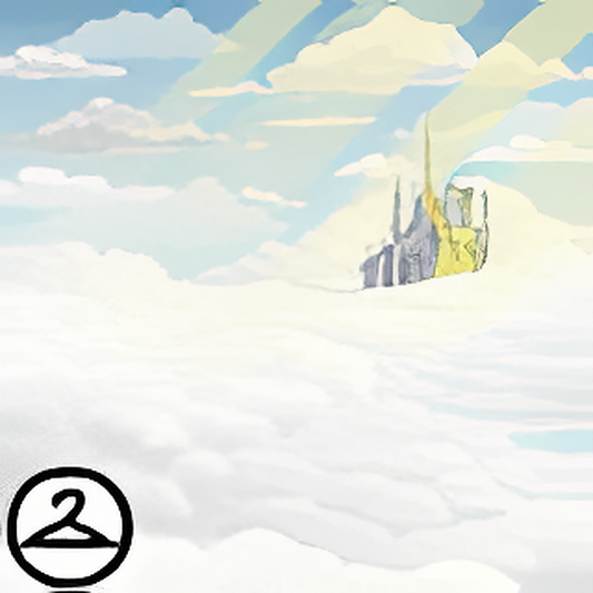 25th Anniversary Above the Clouds Castle Background