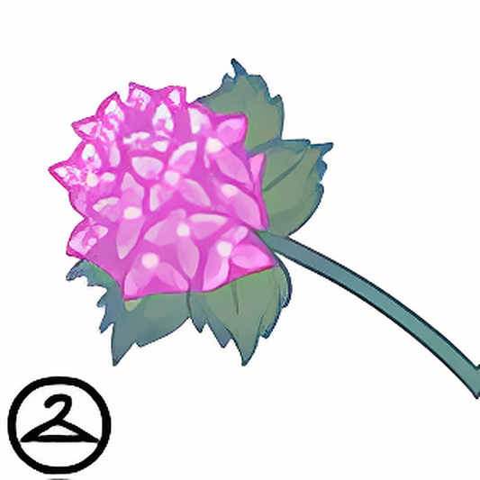 Gnorbu Hydrangea Flower Mouth-held