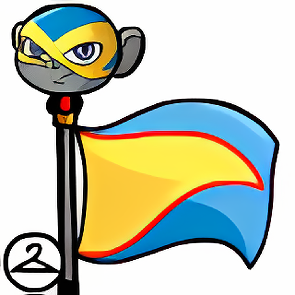 Mynci Defender Flag Trinket