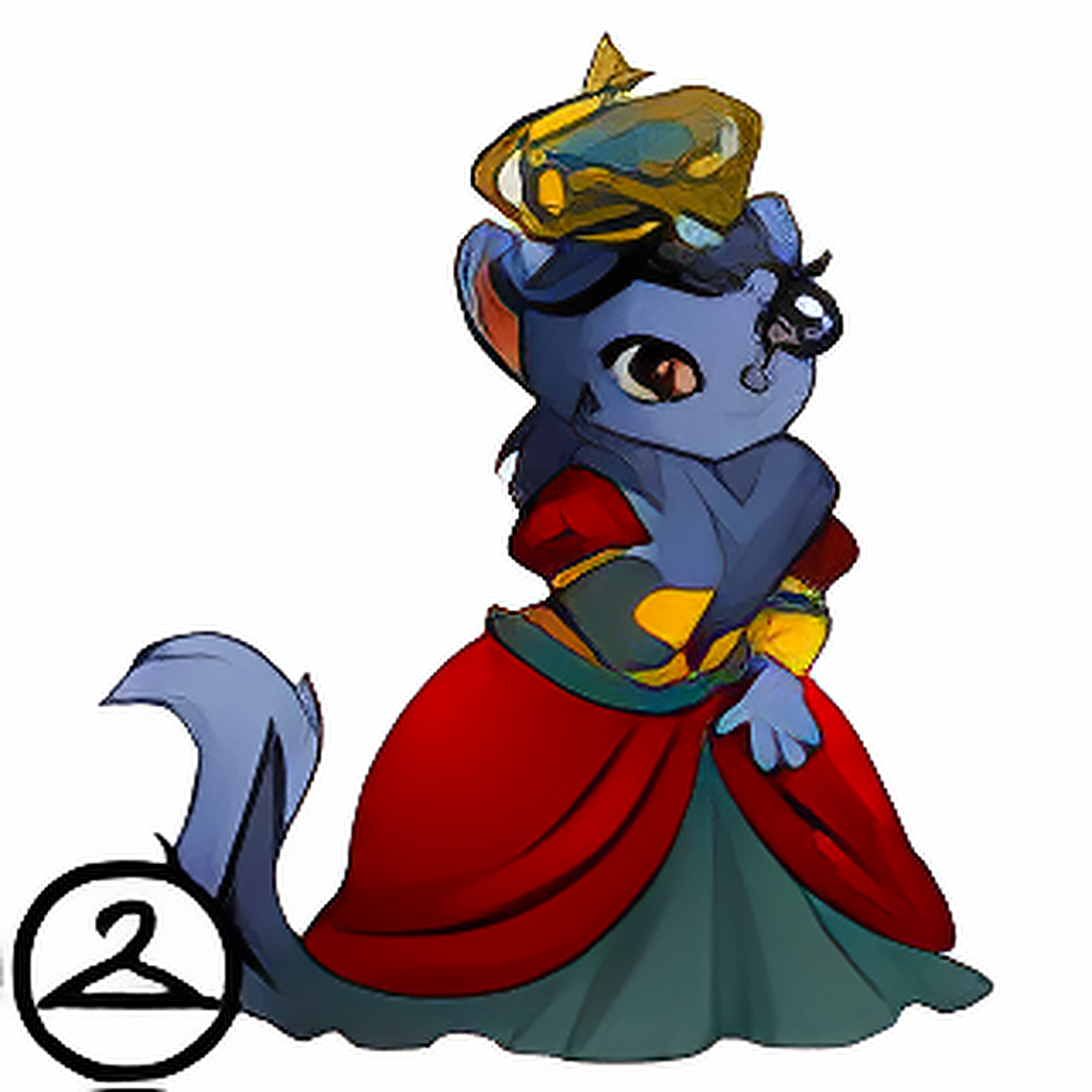 Prismatic Mirage: Regal Royalgirl Xweetok
