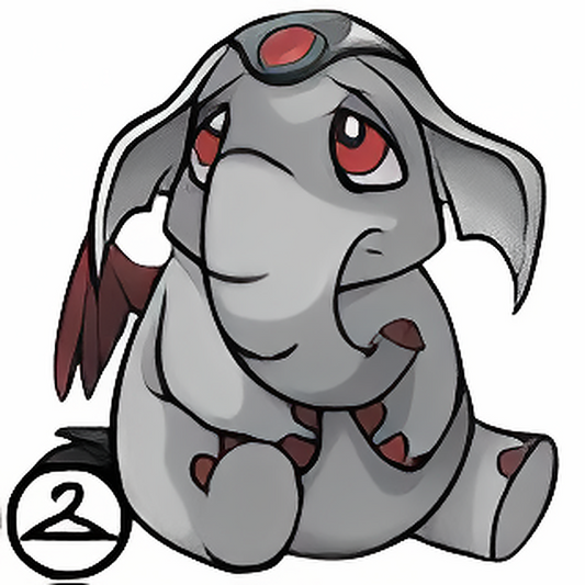 Nostalgic Grey Elephante