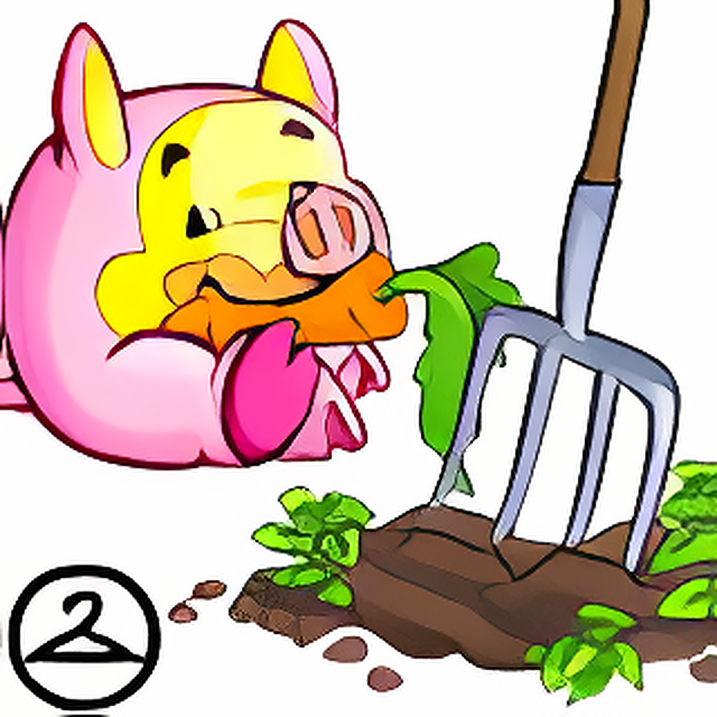 Snorkle Petpet Companion and Pitchfork Handheld