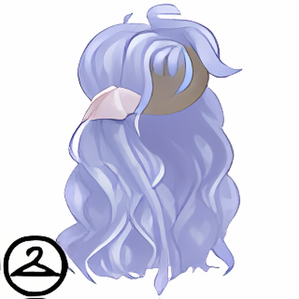 Maraquan Siren Braid Wig and Shell Accessory