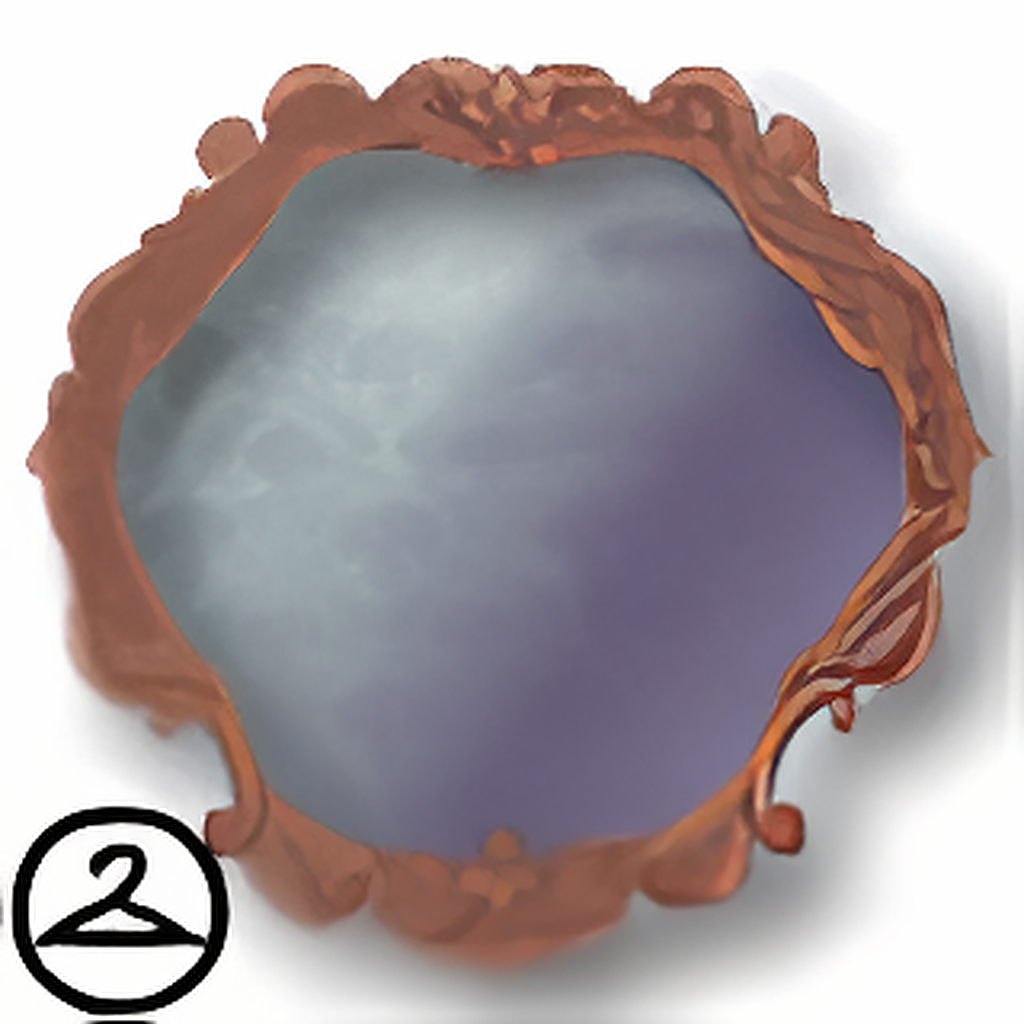 Dyeworks Copper: Ornate Mirror Reflection