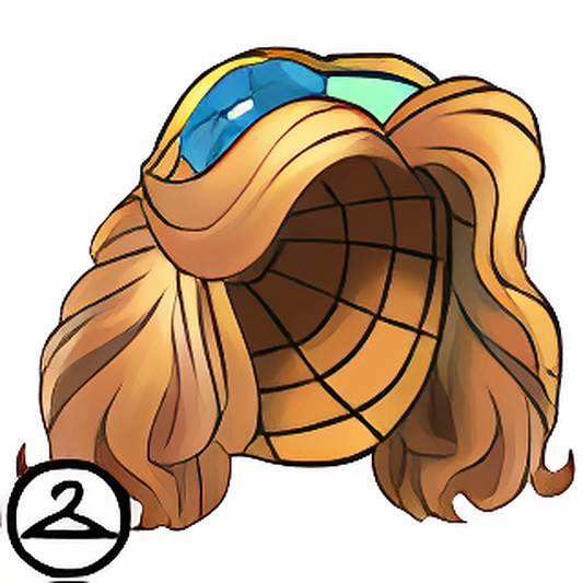 Copper Blonde Wig with Headband