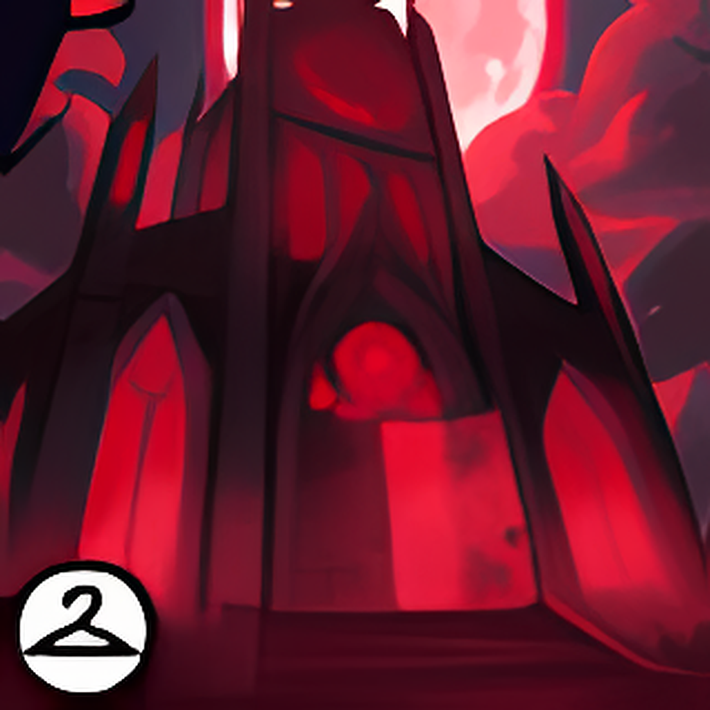 Crimson Cathedral Background