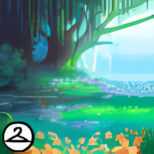 Beautiful Green Painting Background