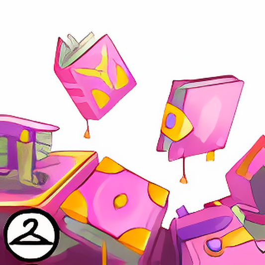 Dyeworks Pink: Studying Spellbooks Foreground