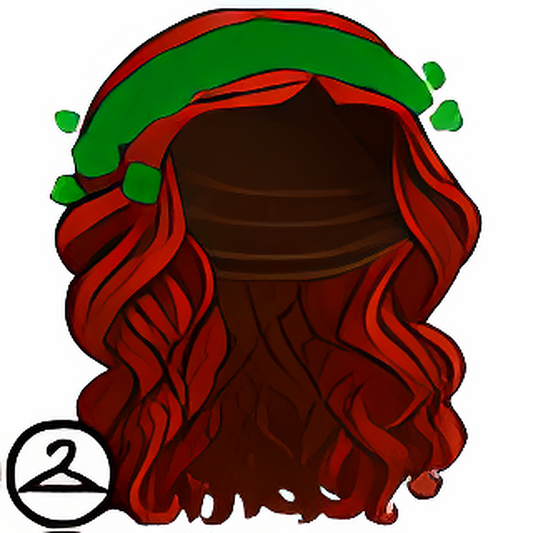 Shamrock Crowned Auburn Wig