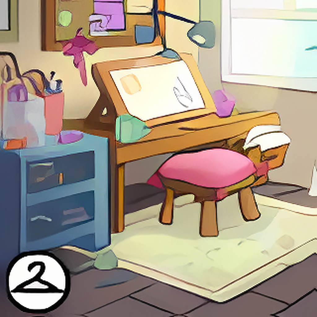 Crafty Art Studio Background