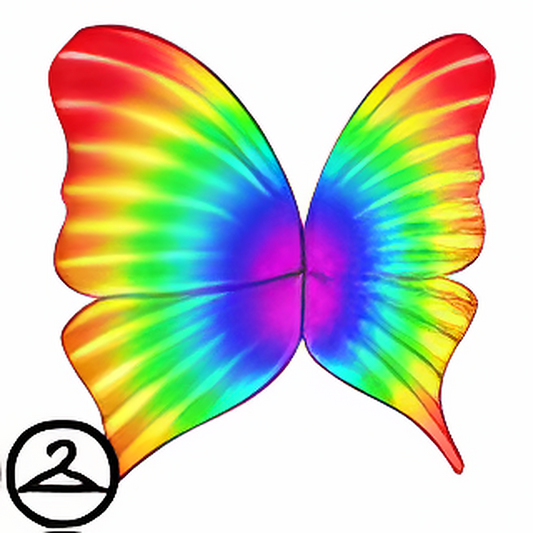 Iridescent Whimsical Wings