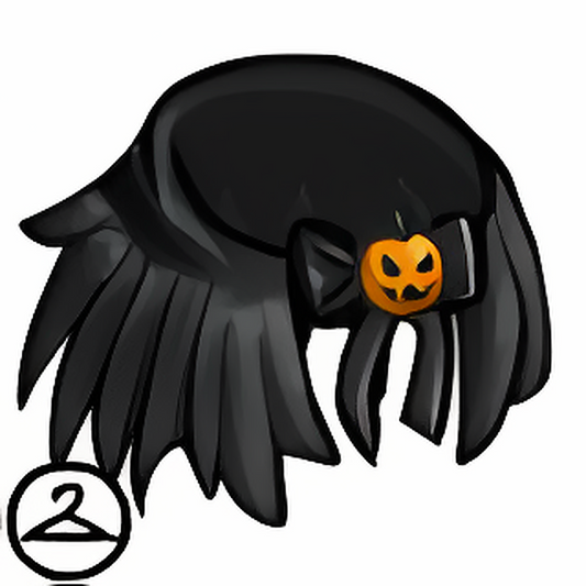 Black Halloween Caplet