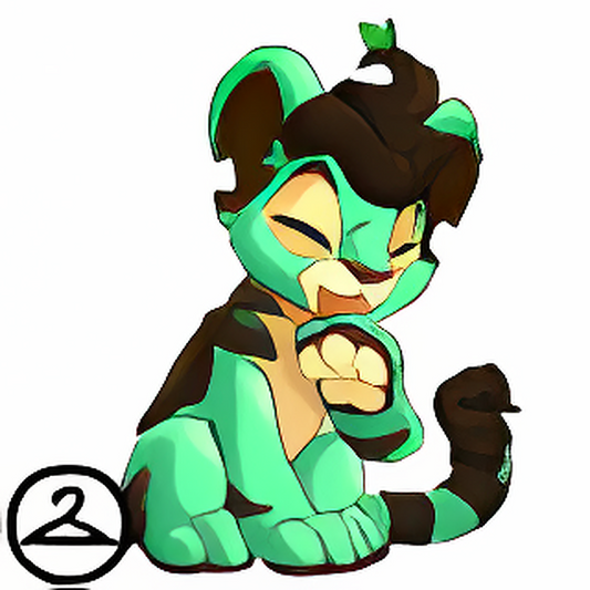 Prismatic Mint Chip: Delightful Chocolate Kougra