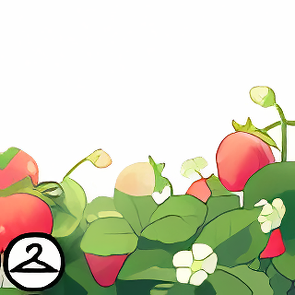 Overgrown Strawberry Foreground