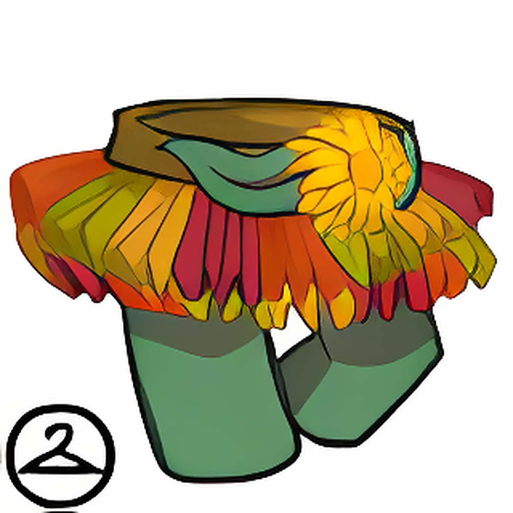 Autumn Sunflower Tights and Tutu