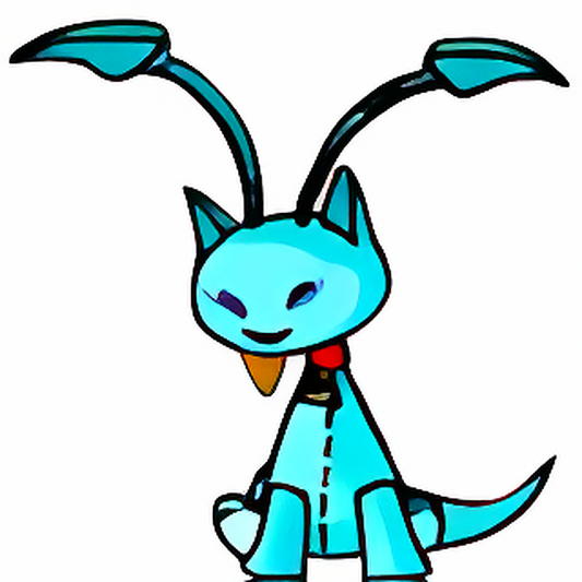 Evil Twin Blue Aisha Plushie