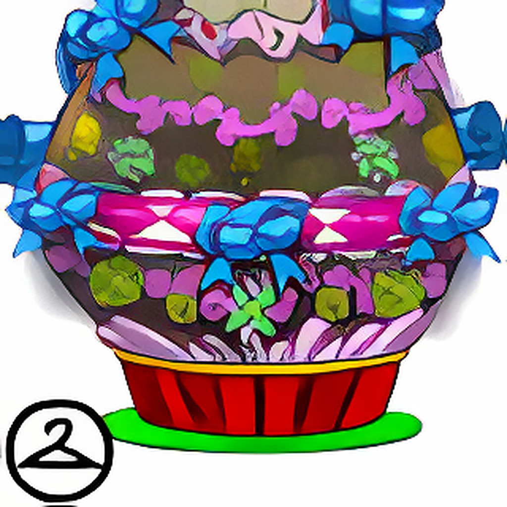 Festively Decorated Chocolate Negg