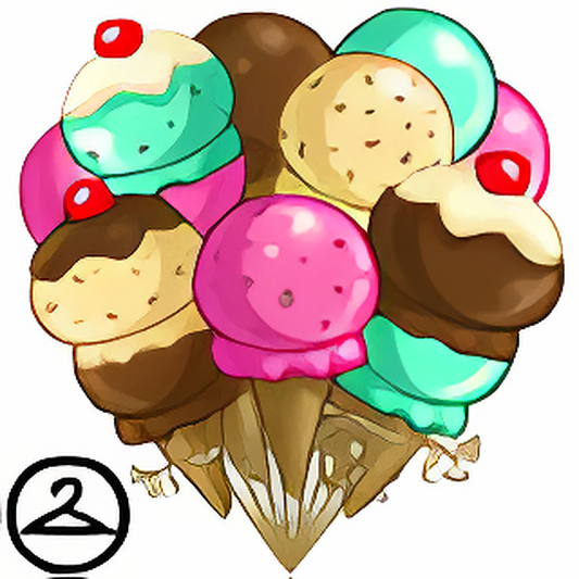 Ice Cream Cone Balloons