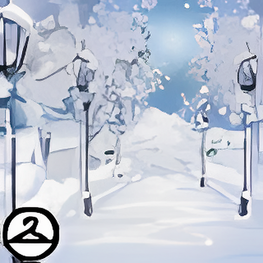 White Winter Wonderland Background