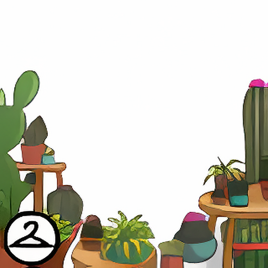 Cacti Planters Foreground