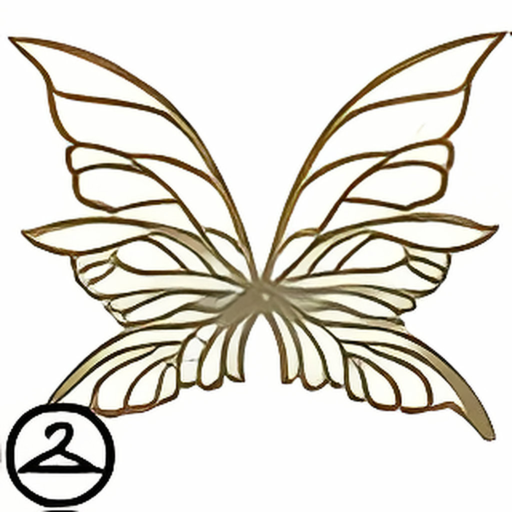 Shimmering Diamond Wings