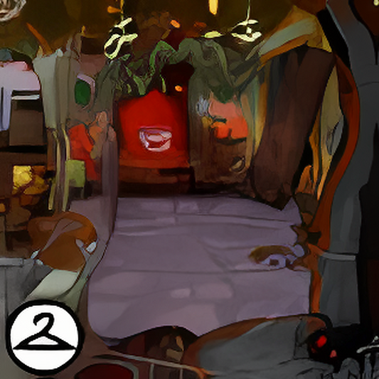 Haunted Kitchen Background