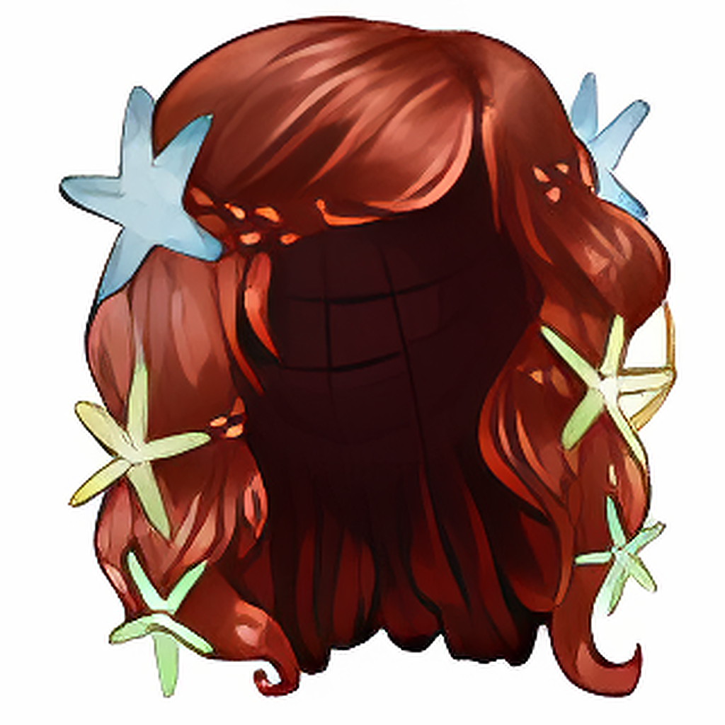 Dyeworks Auburn: Golden Sea Star Wig