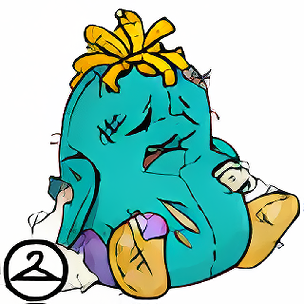Tattered Plushie Chia