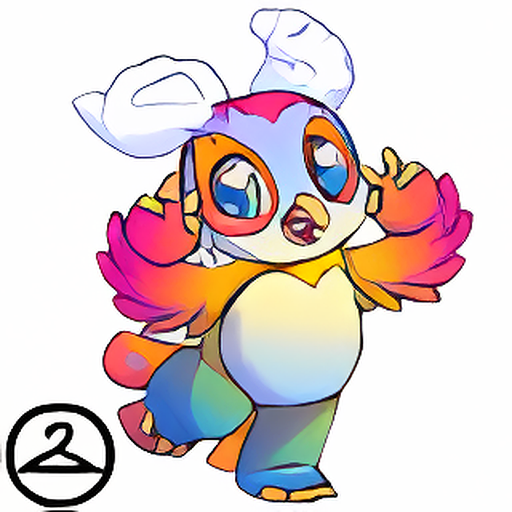 Prismatic Pansexual: Adoring Rainbow Vandagyre