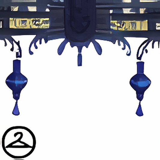 Dyeworks Midnight Blue: Shenkuu Entrance Garland