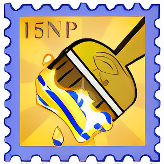 Desert Paintbrush Stamp