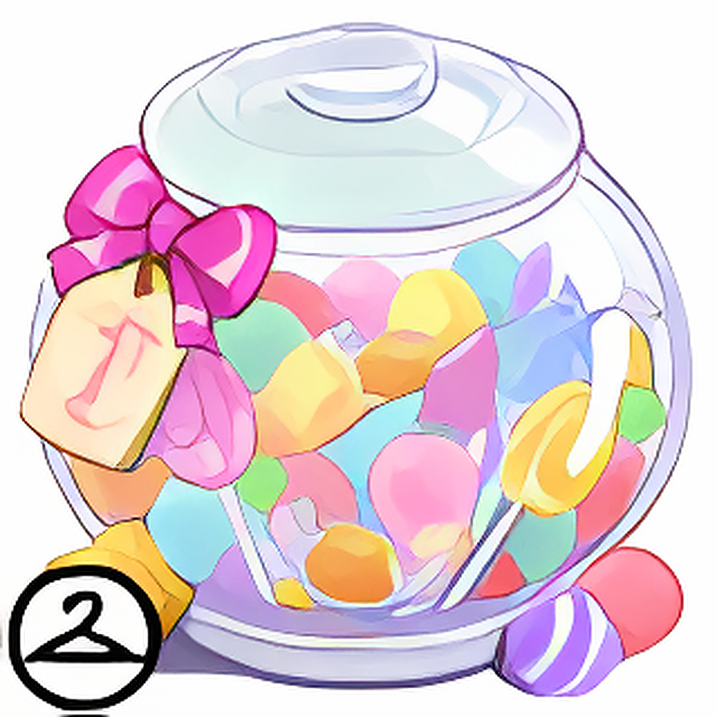Inside a Candy Jar Trinket