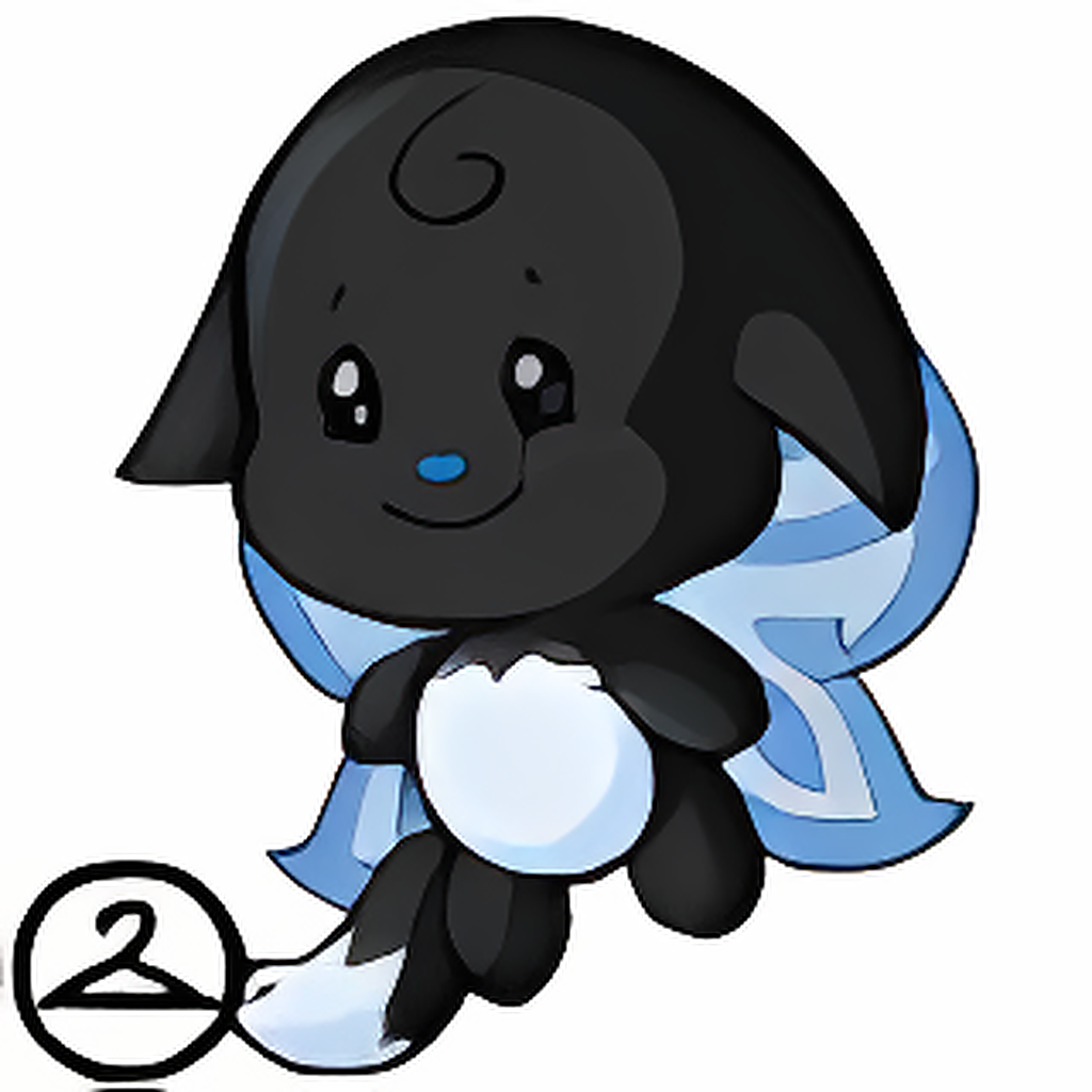 Prismatic Dark: Baby Faerie Kacheek