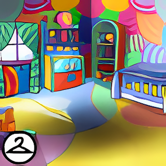 Colourful Playroom Background