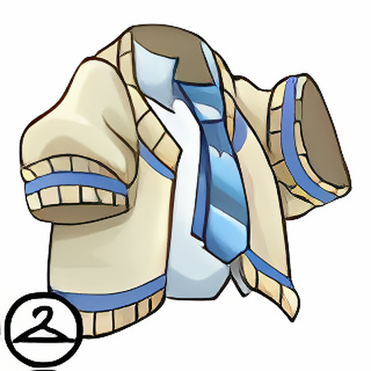 Oversized School Shirt and Tie