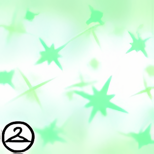 Green Glitter Shower
