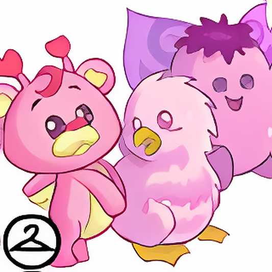 Giant Sweet and Pink Petpets Collector Foreground