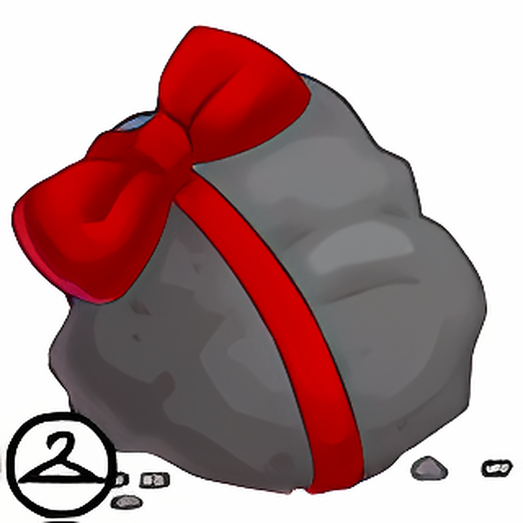 Giant Christmas Rock Petpet Wearable