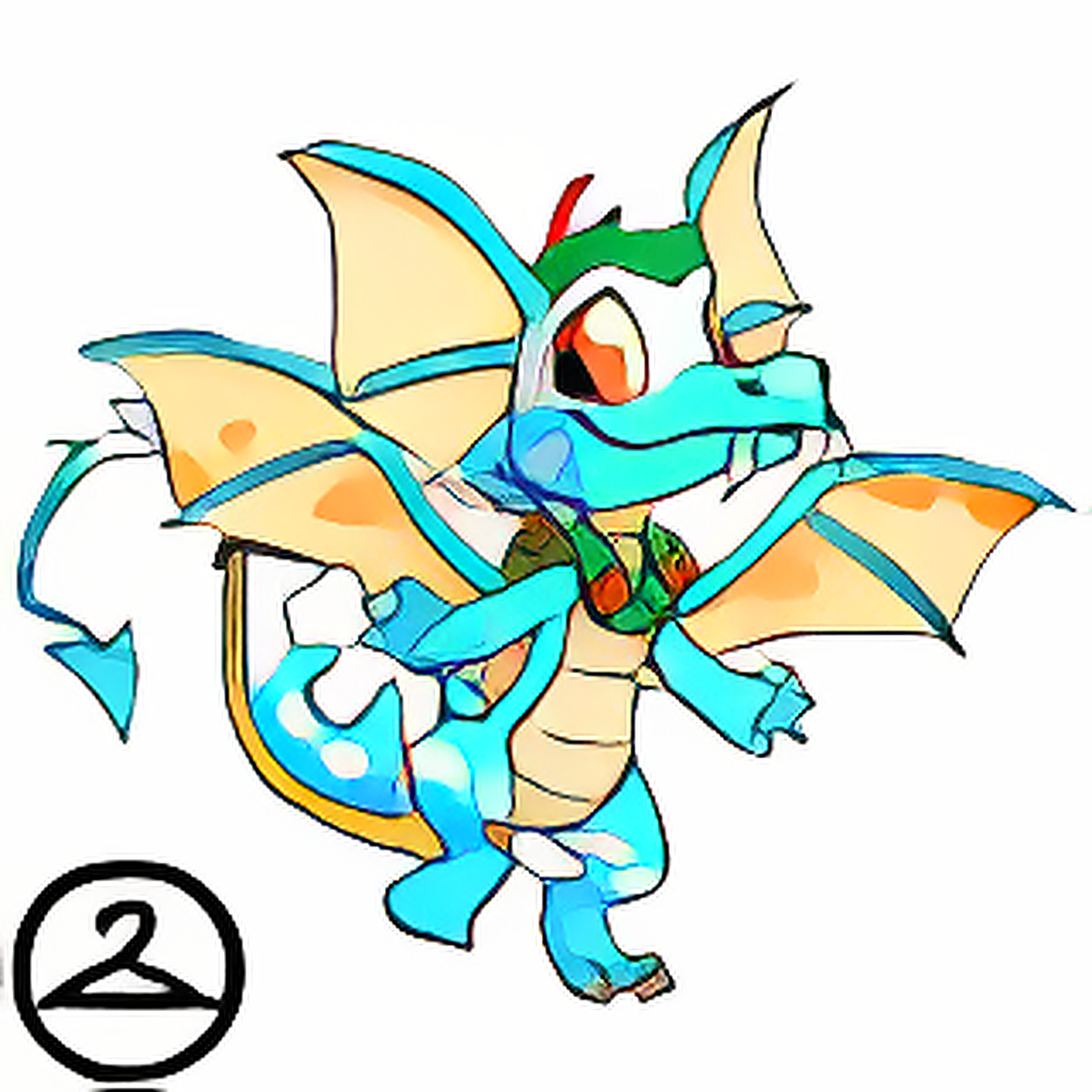 Prismatic Cyan: Tropical Island Draik