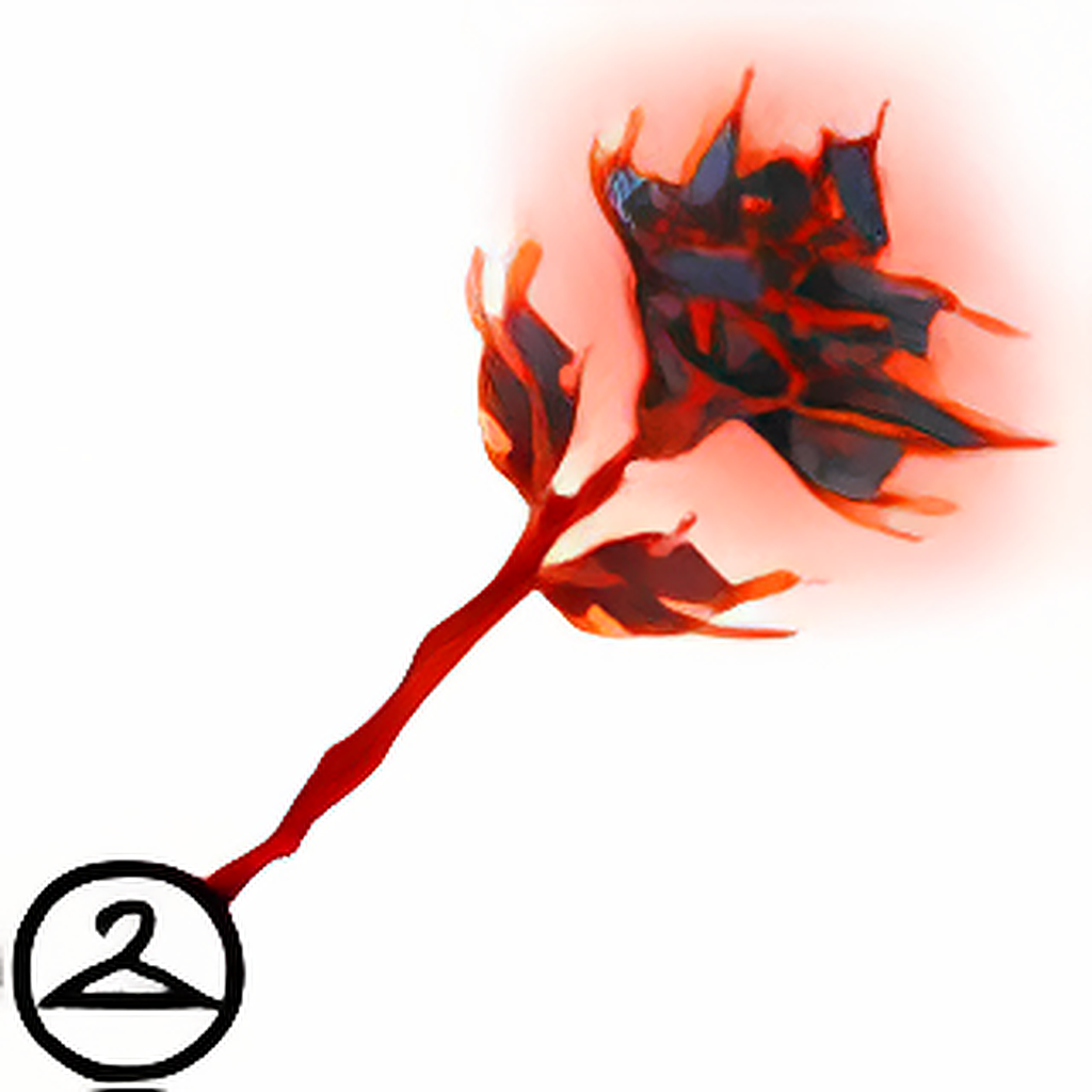 Dark Glowing Lilies