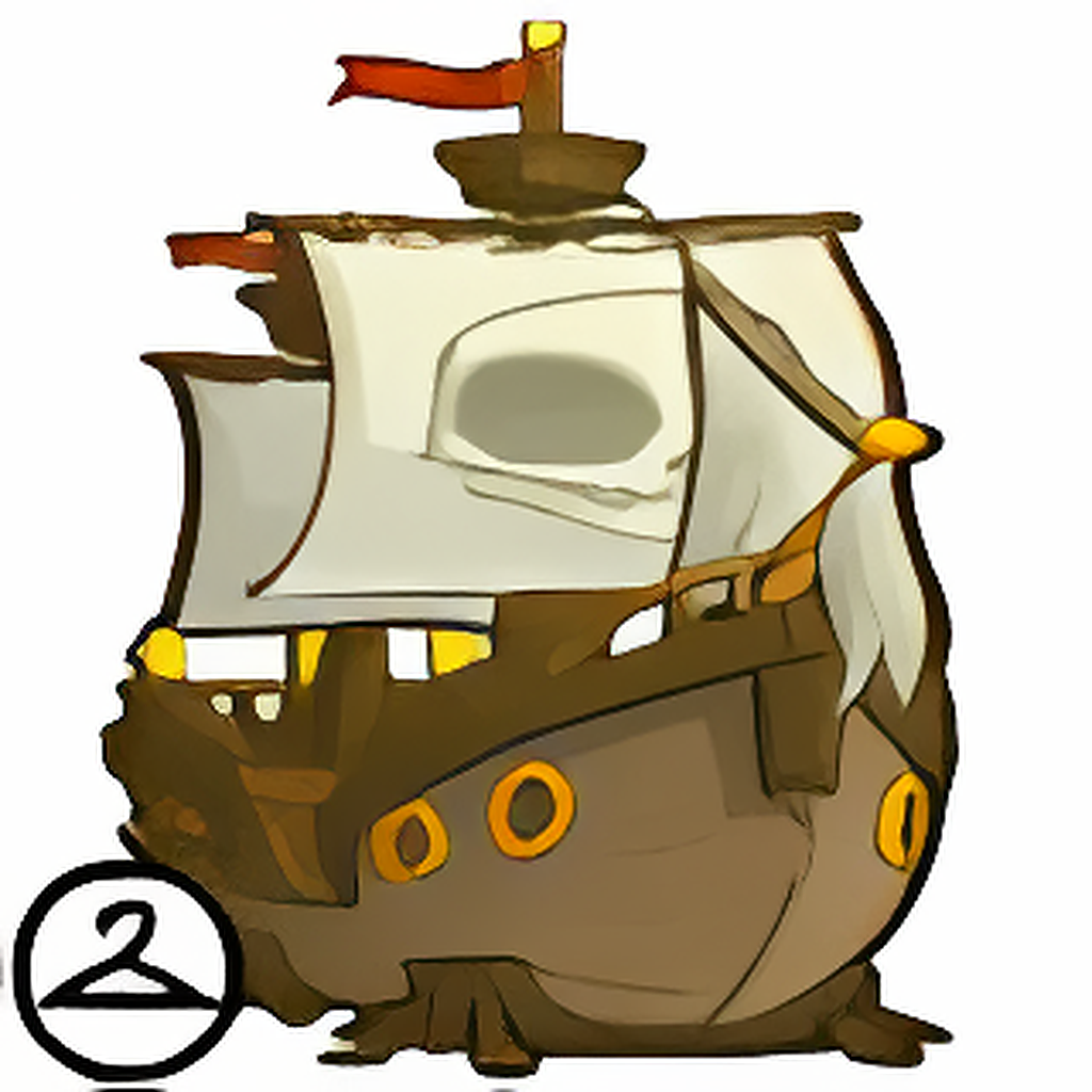 Docked Pirate Ship
