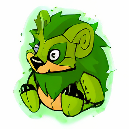 Magical Green Yurble Plushie