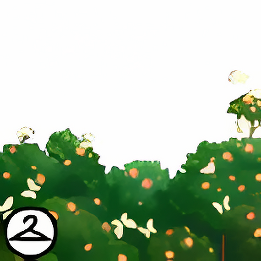 Tall Green Bushes Foreground