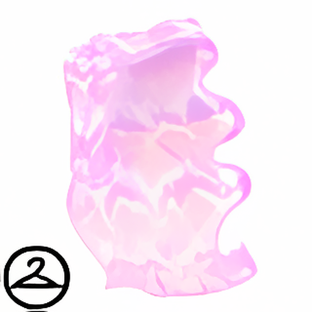 Dyeworks Pink: Glamourous Iridescent Side Part Wig