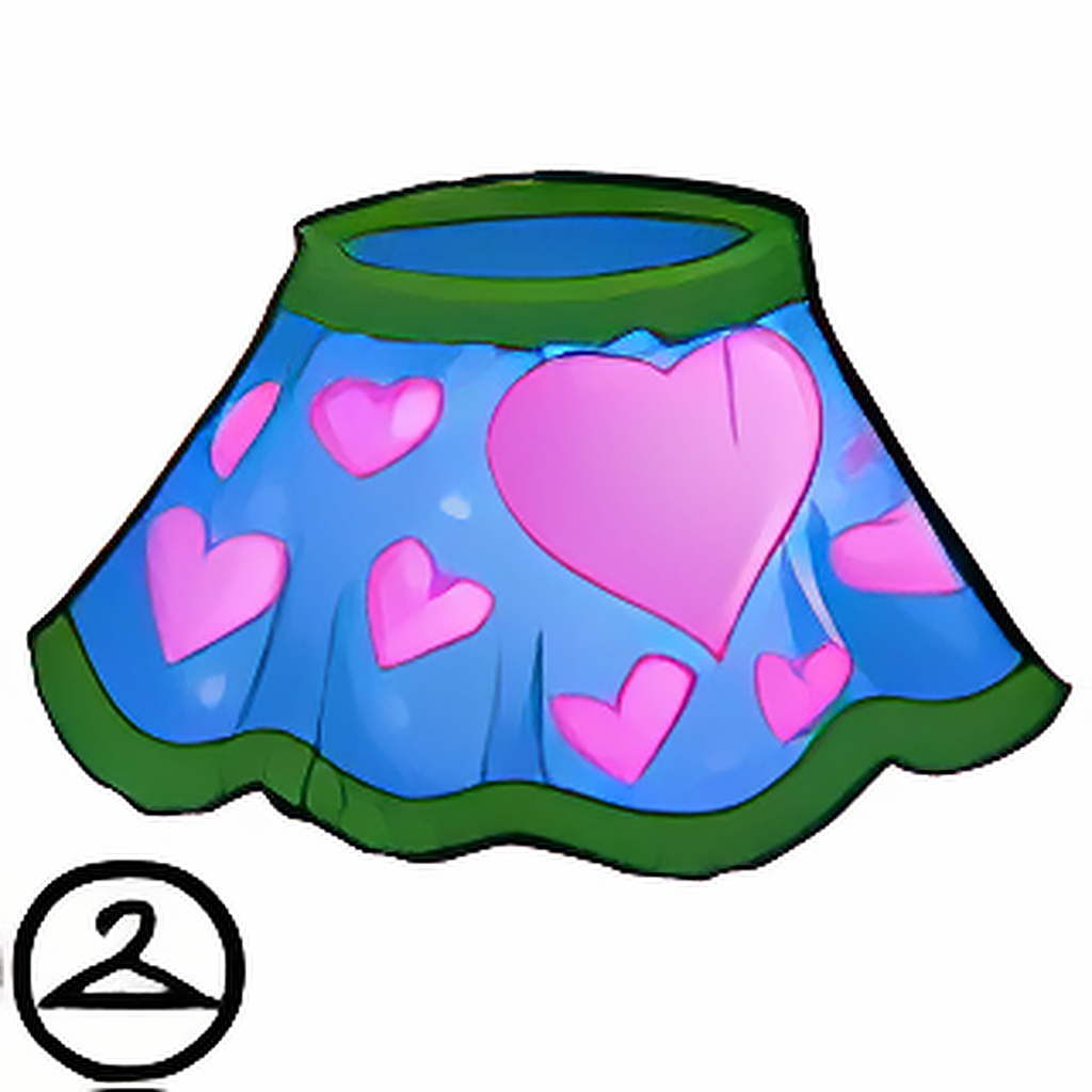 I Heart NC Skirt