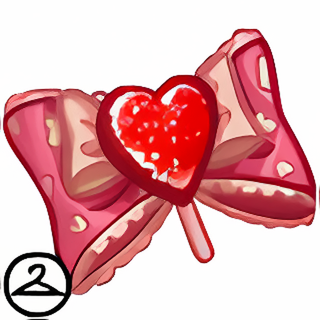 Anime Valentines Bow