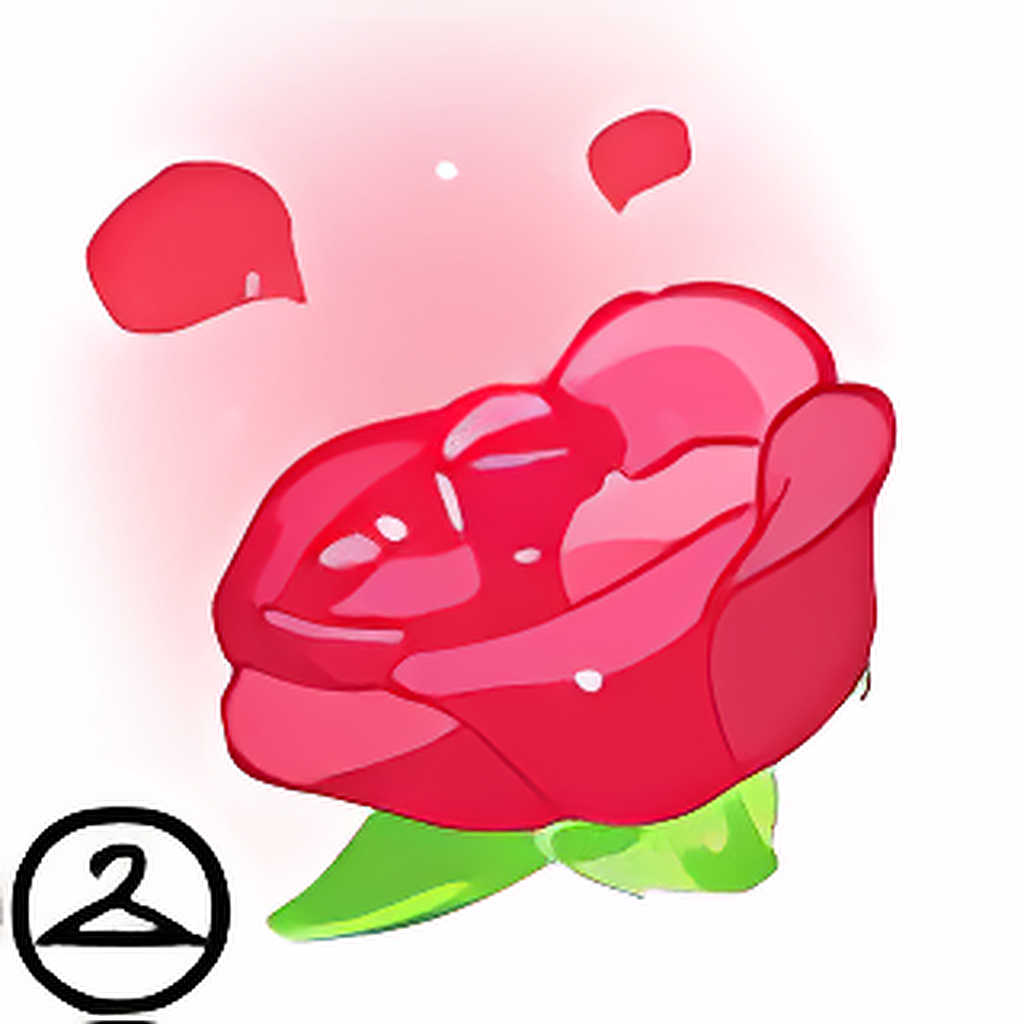 Figure Skating Rose Shower