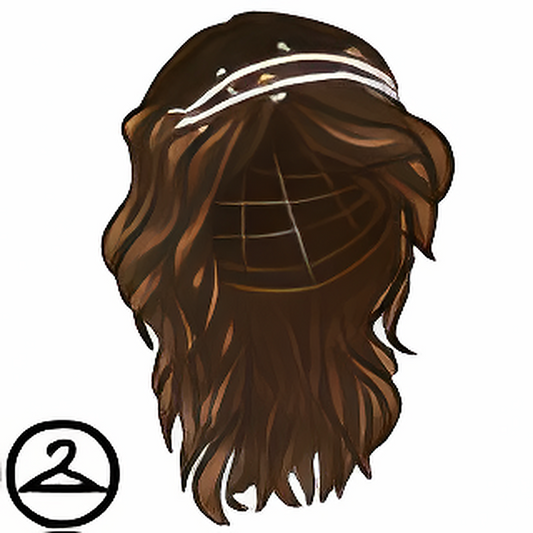 Delicate Pearl Headband Wig