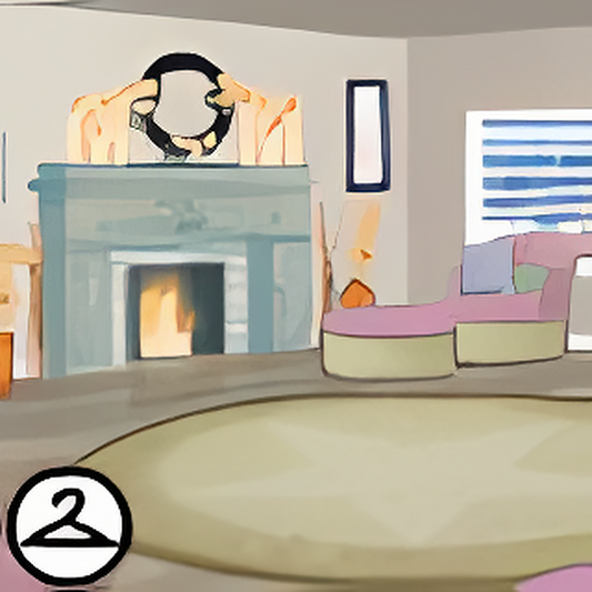 Dyeworks Antique: Fireplace Zen Background
