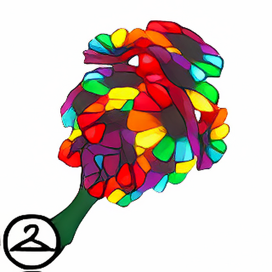 Rainbow Daisy Bouquet